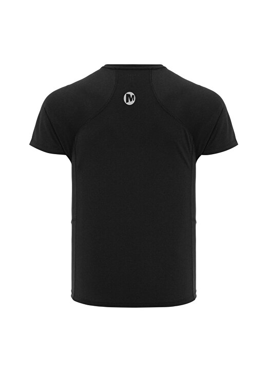 Merrell Bisiklet Yaka Kısa Kollu Logo Baskılı Slim Fit Siyah Erkek T-Shirt 2
