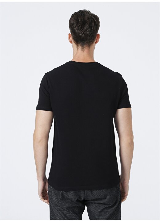 Fabrika Comfort Siyah Erkek T-Shirt 4
