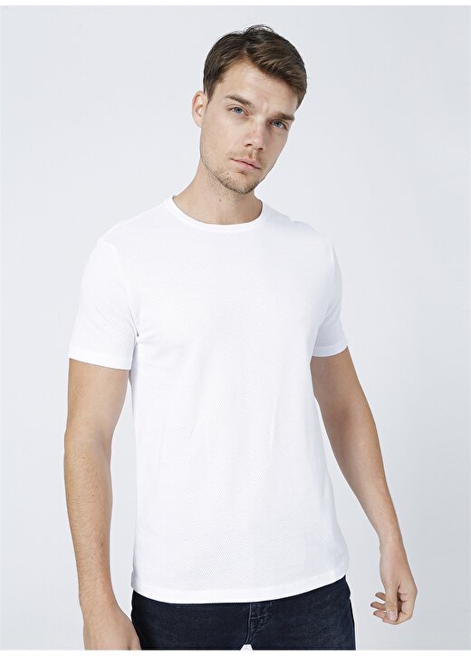 Fabrika Comfort Beyaz Erkek T-Shirt 1