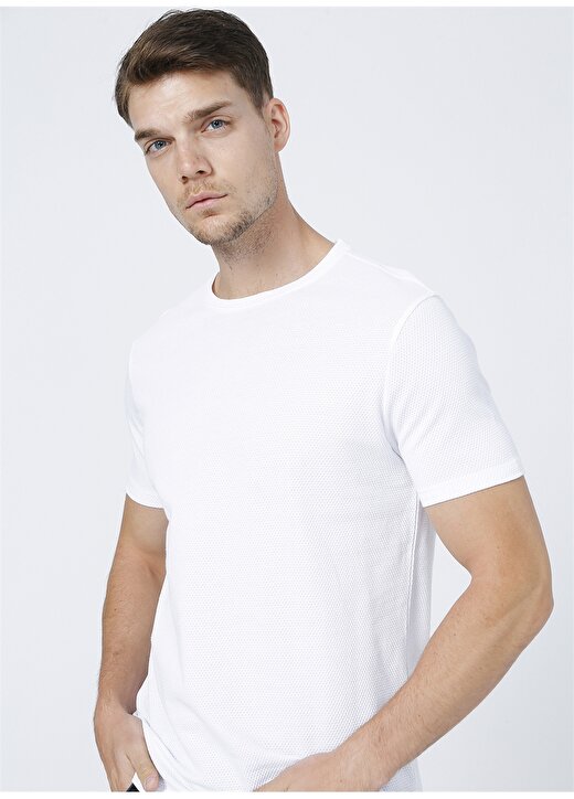 Fabrika Comfort Beyaz Erkek T-Shirt 3