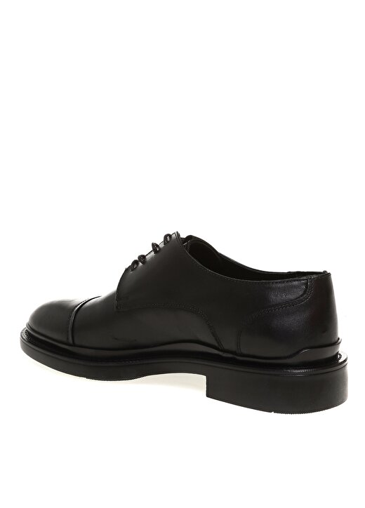 Fabrika Deri Siyah Erkek Klasik Ayakkabı DONZI 2