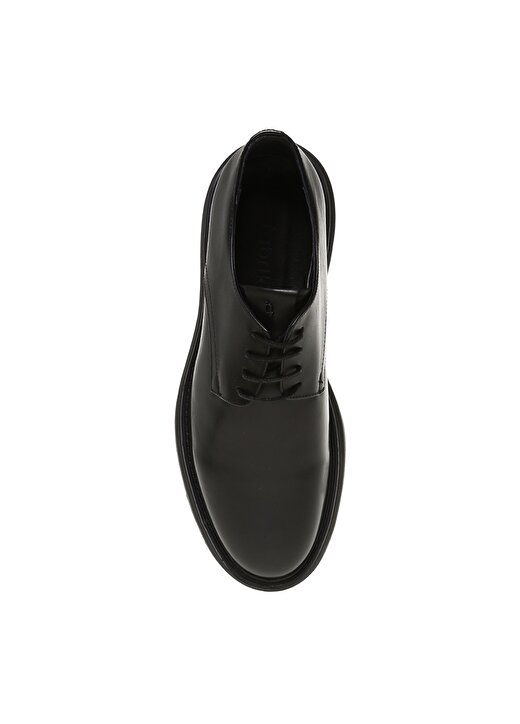 Fabrika Deri Siyah Erkek Klasik Ayakkabı VIDAL 4