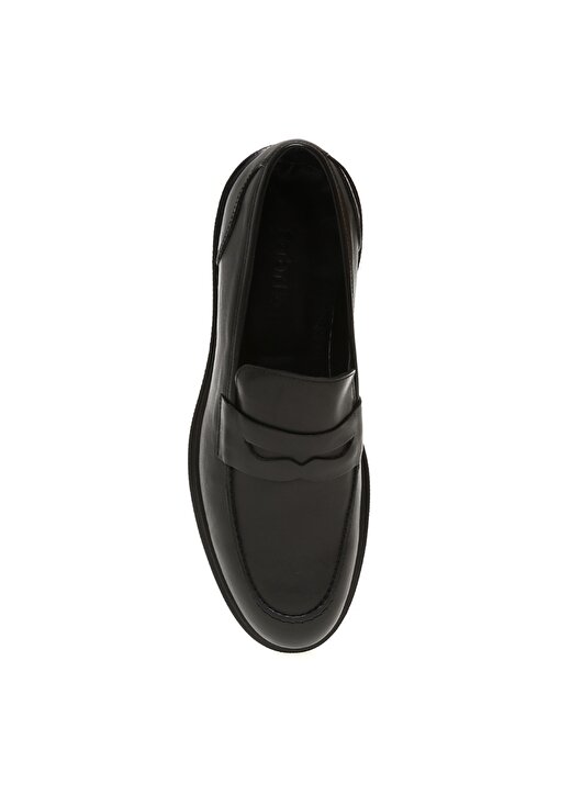 Fabrika Siyah Erkek Deri Klasik Ayakkabı 4