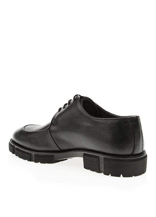 Fabrika Deri Siyah Erkek Klasik Ayakkabı VALIANT 2