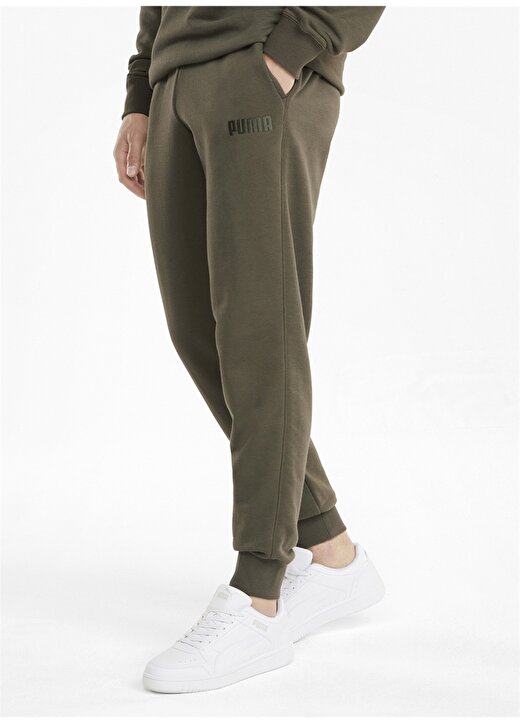 Puma 58935144 Modern Basics Pants Tr Cl Regular Fit Yeşil Erkek Eşofman Altı 2