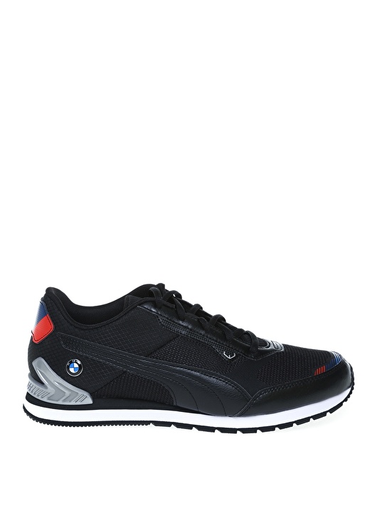 Puma 30687201 Bmw Mms Track Racer Siyah - Gümüş Erkek Lifestyle Ayakkabı 1