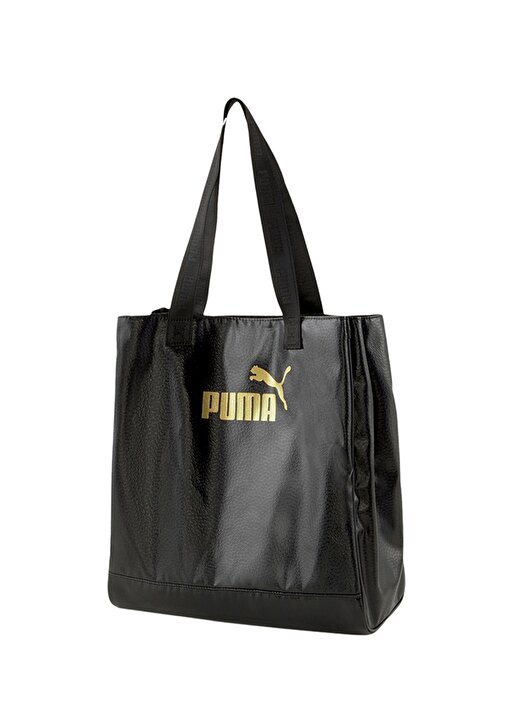 Puma 07830101 Core Up Large Shopper Siyah Kadın Spor Çantası 1