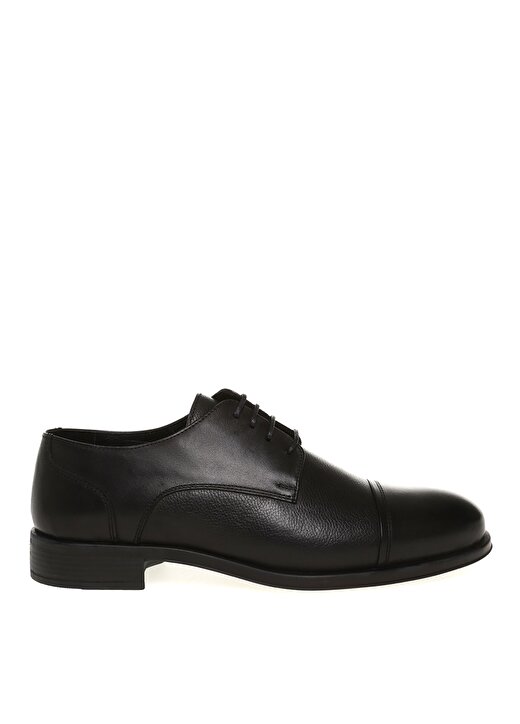 Fabrika Deri Siyah Erkek Klasik Ayakkabı M03-AMADES 1