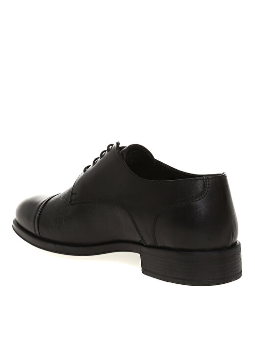 Fabrika Deri Siyah Erkek Klasik Ayakkabı M03-AMADES 2