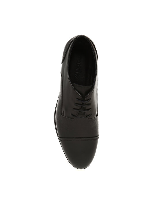 Fabrika Deri Siyah Erkek Klasik Ayakkabı M03-AMADES 4