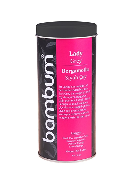 Bambum Lady Grey - Bergamotlu 50 Gr 1