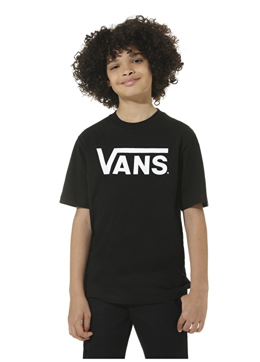 Vans Siyah Bisiklet Yaka Erkek Çocuk T-Shirt 2