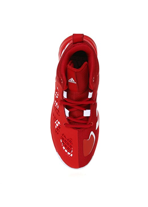 Adidas G58890 Pro N3xt 2021 Kırmızı-Beyaz Erkek Basketbol Ayakkabısı 4