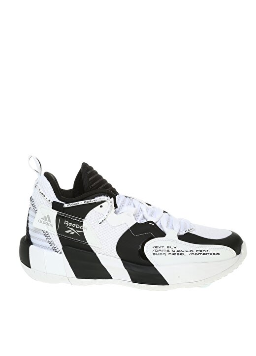Adidas H00427 Dame 7 Extply Beyaz - Siyah Erkek Basketbol Ayakkabısı 1