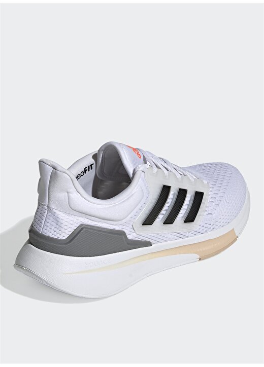 Adidas H00540 Eq21 Run Beyaz - Siyah Kadın Koşu Ayakkabısı 4
