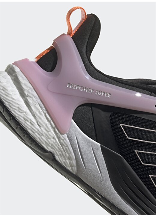 Adidas H02027 Response Super 2.0 Siyah - Pembe - Beyaz Kadın Koşu Ayakkabısı 4