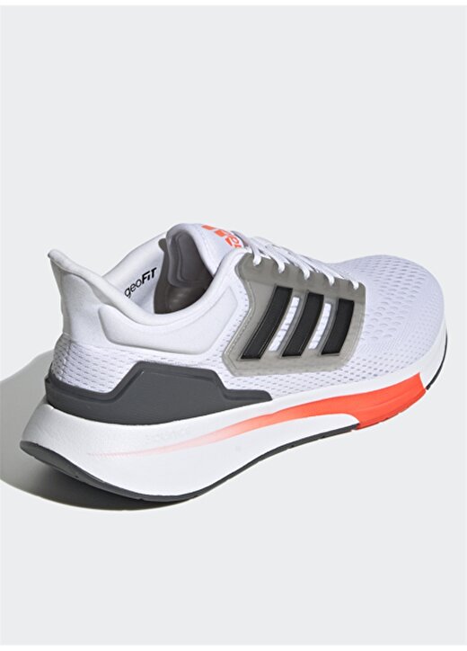 Adidas H00511 EQ21 RUN Beyaz-Siyah Erkek Koşu Ayakkabısı 4