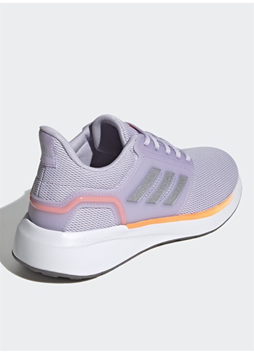 Adidas H02045 EQ19 RUN Beyaz-Mor Kadın Koşu Ayakkabısı 4