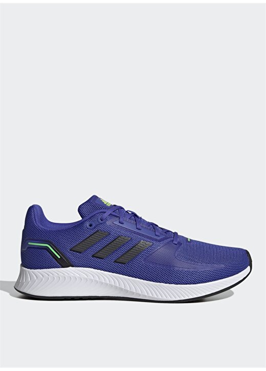 Adidas H04540 Runfalcon 2.0 Mavi - Yeşil Erkek Koşu Ayakkabısı 1