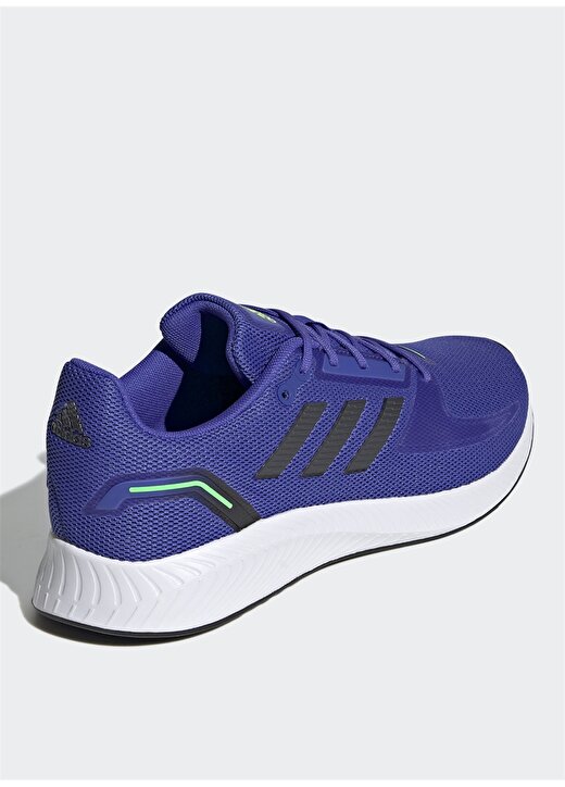 Adidas H04540 Runfalcon 2.0 Mavi - Yeşil Erkek Koşu Ayakkabısı 4