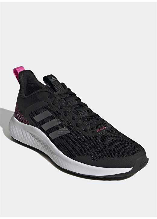 Adidas H04605 Fluidstreet Siyah - Gümüş Kadın Koşu Ayakkabısı 3