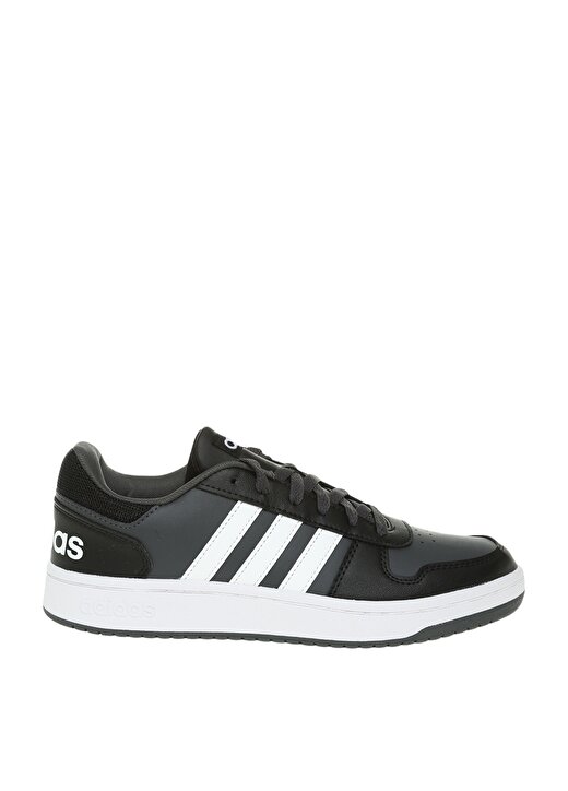 Adidas FY8626 Hoops 2.0 Siyah - Beyaz - Gri Erkek Lifestyle Ayakkabı 1
