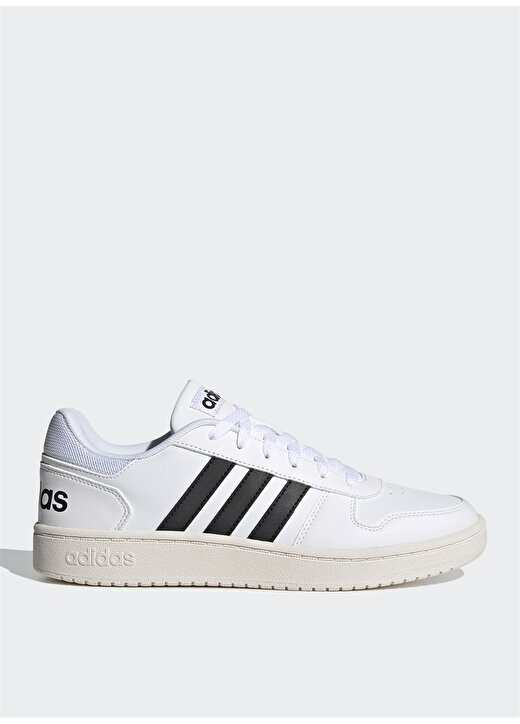 Adidas FY8629 Hoops 2.0 Beyaz - Siyah Erkek Lifestyle Ayakkabı 1