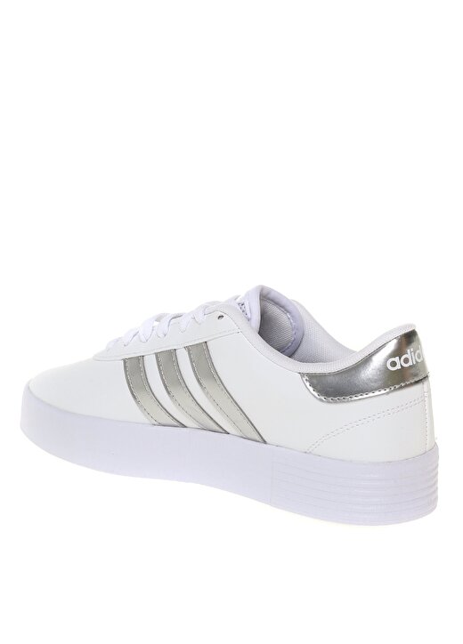 Adidas Gz2696 Court Bold Beyaz - Gümüş Kadın Lifestyle Ayakkabı 2