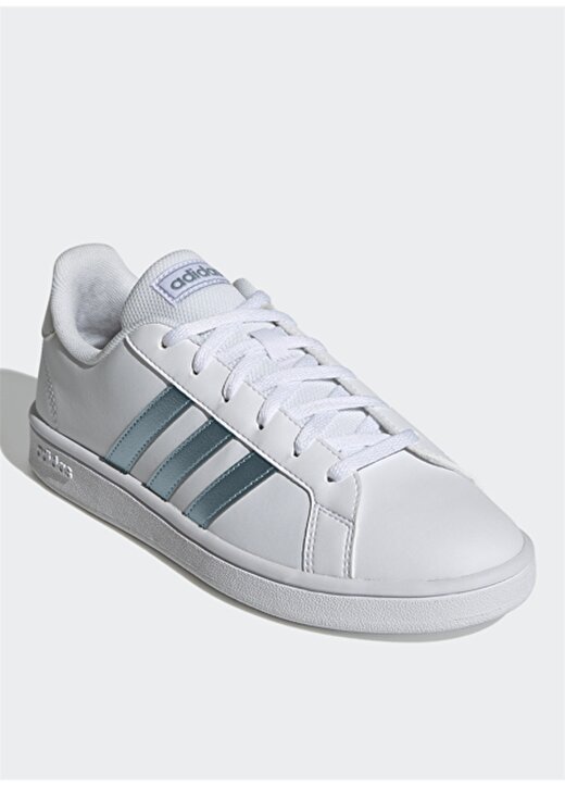 Adidas GZ8164 Grand Court Base Beyaz - Metalik Kadın Lifestyle Ayakkabı 1