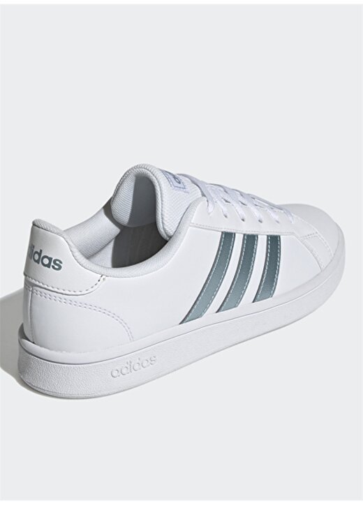 Adidas GZ8164 Grand Court Base Beyaz - Metalik Kadın Lifestyle Ayakkabı 2