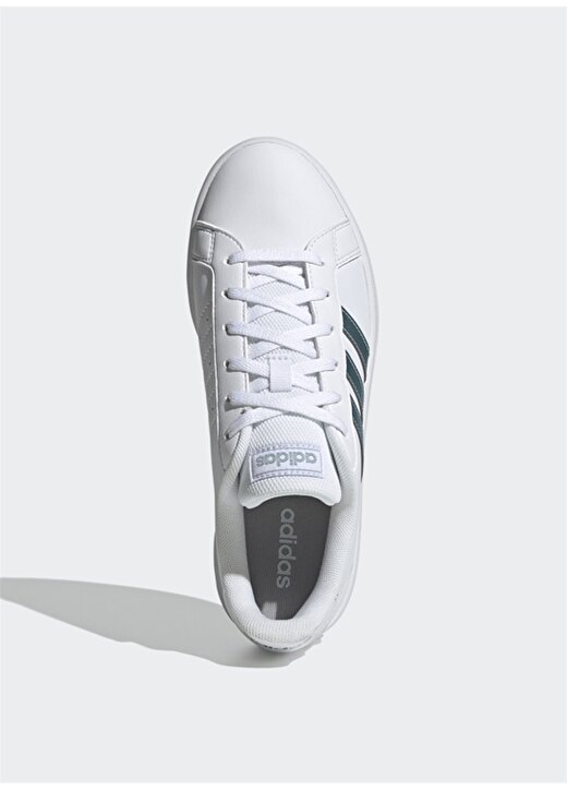 Adidas GZ8164 Grand Court Base Beyaz - Metalik Kadın Lifestyle Ayakkabı 3