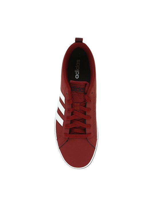 Adidas H02019 Vs Pace Beyaz - Bordo Erkek Lifestyle Ayakkabı 4