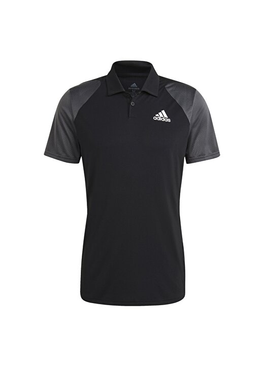 Adidas Siyah - Gri - Beyaz Erkek Polo T-Shirt GL5437 CLUB POLO 4