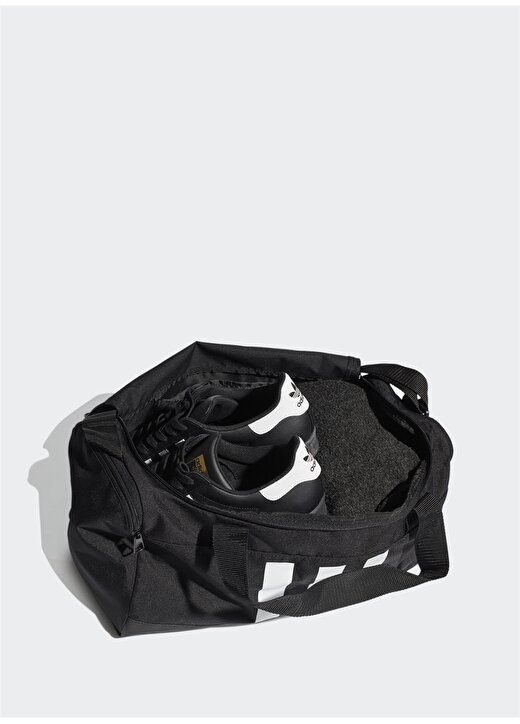 Adidas Gn2041 3S Duffle S Siyah - Beyaz Unisex Spor Çantası 3