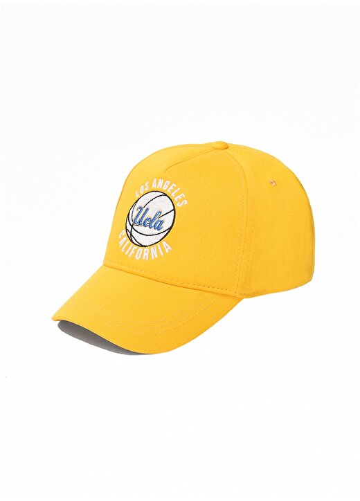 Ucla JAMUL Nakışlı Sarı Erkek Şapka 3