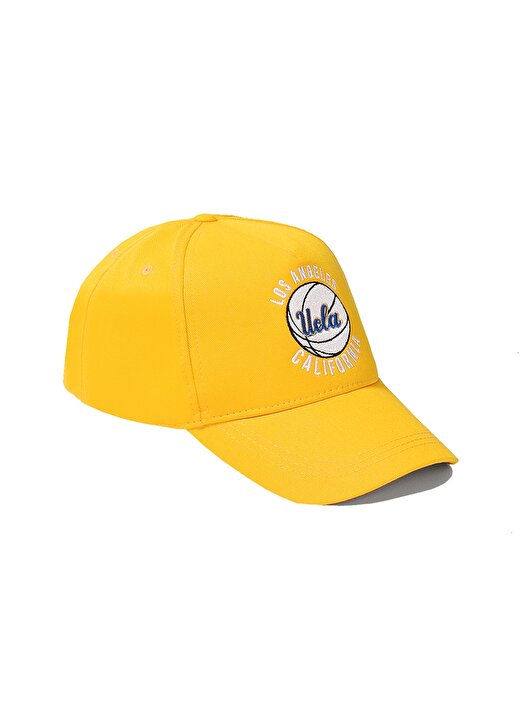 Ucla JAMUL Nakışlı Sarı Erkek Şapka 4