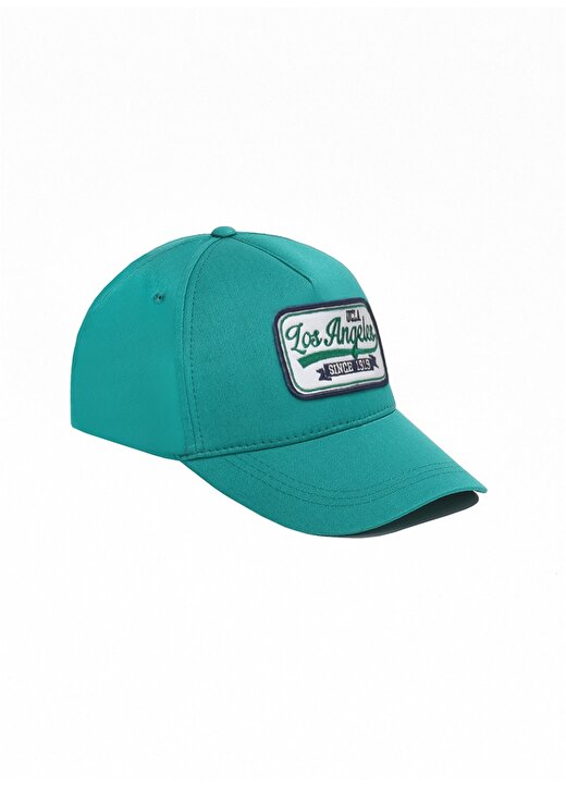 Ucla JOSHUA Nakışlı Yeşil Erkek Şapka 4