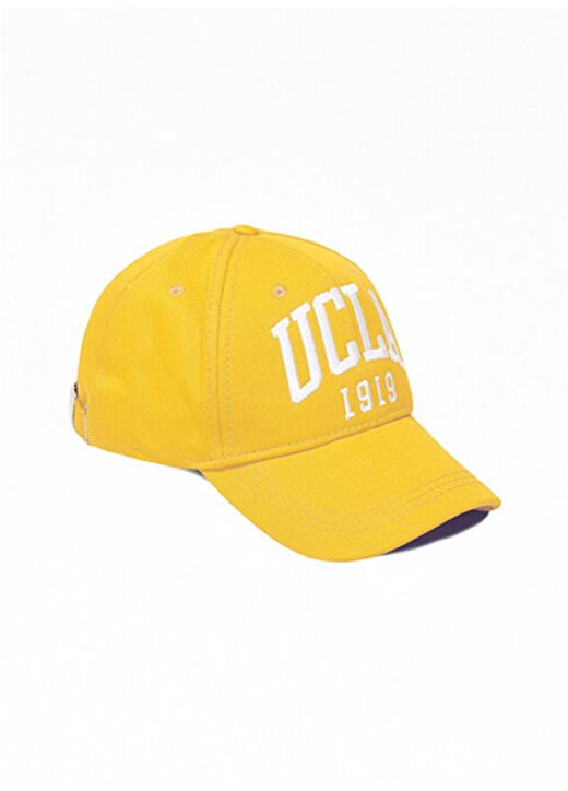 Ucla BALLARD Nakışlı Sarı Erkek Şapka 4