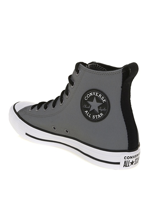 Converse Siyah - Gri 171695C Chuck Taylor All Star Padde Erkek Lifestyle Ayakkabı 2