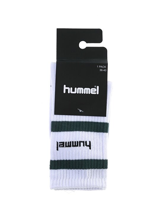 Hummel Yeşil - Beyaz Unisex Spor Çorap HMLLONG SPORT 1PK SOCKS 1