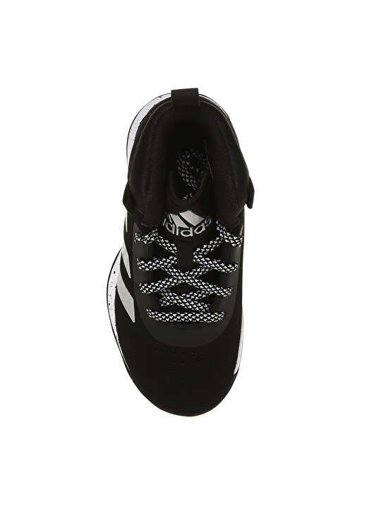 Adidas Cross Em Up 5 K Wi Siyah - Beyaz Erkek Çocuk Basketbol Ayakkabısı 4