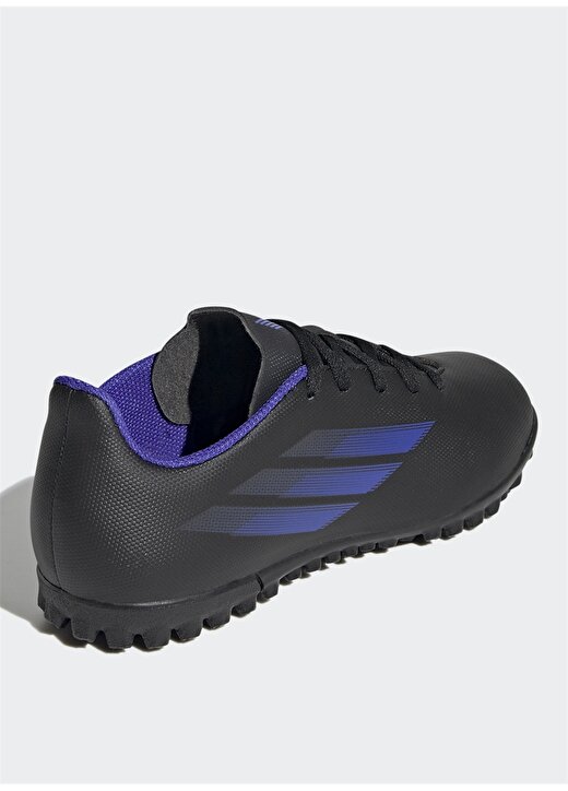 Adidas Siyah - Mavi - Sarı Erkek Çocuk Halı Saha Ayakkabısı X SPEEDFLOW.4 TF J 4