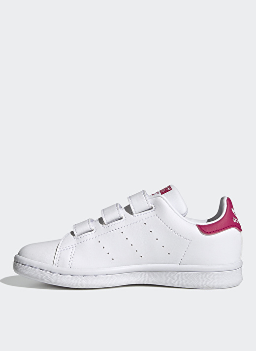 adidas Beyaz - Pembe Kız Çocuk Yürüyüş Ayakkabısı STAN SMITH CF C  3