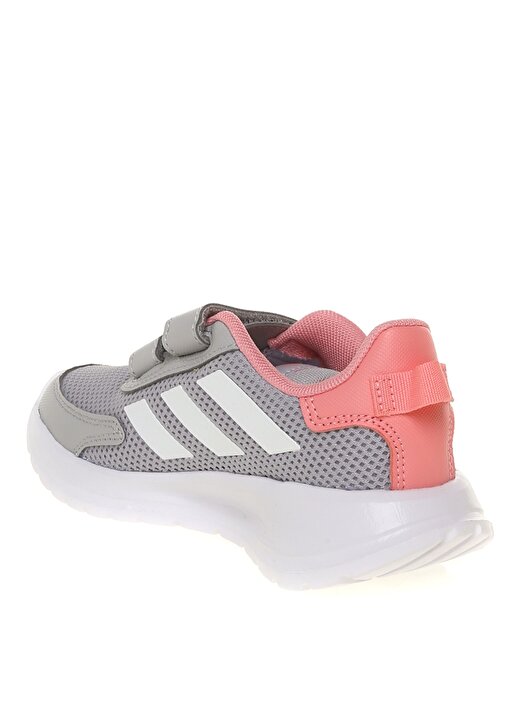 Adidas Tensaur Run C Gri - Beyaz - Pembe Kız Çocuk Yürüyüş Ayakkabısı 2
