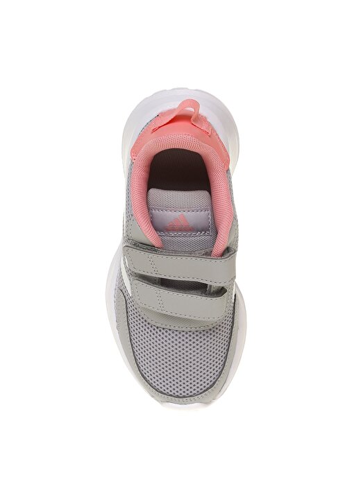 Adidas Tensaur Run C Gri - Beyaz - Pembe Kız Çocuk Yürüyüş Ayakkabısı 4