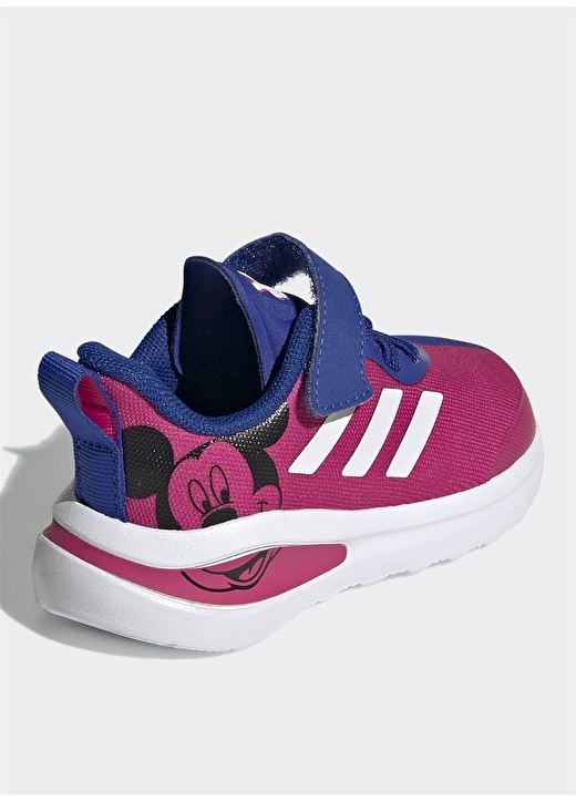 Adidas Fortarun Mickey I Pembe - Beyaz - Mavi Kız Çocuk Yürüyüş Ayakkabısı 4