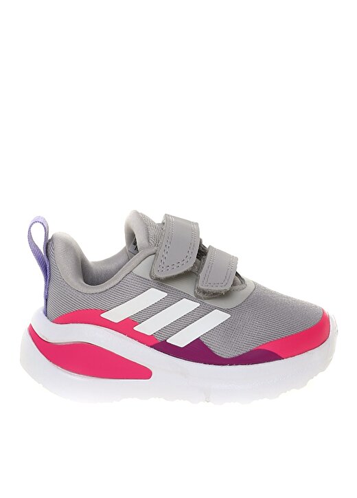 Adidas Fortarun Cf I Gri - Beyaz - Pembe Kız Çocuk Yürüyüş Ayakkabısı 1