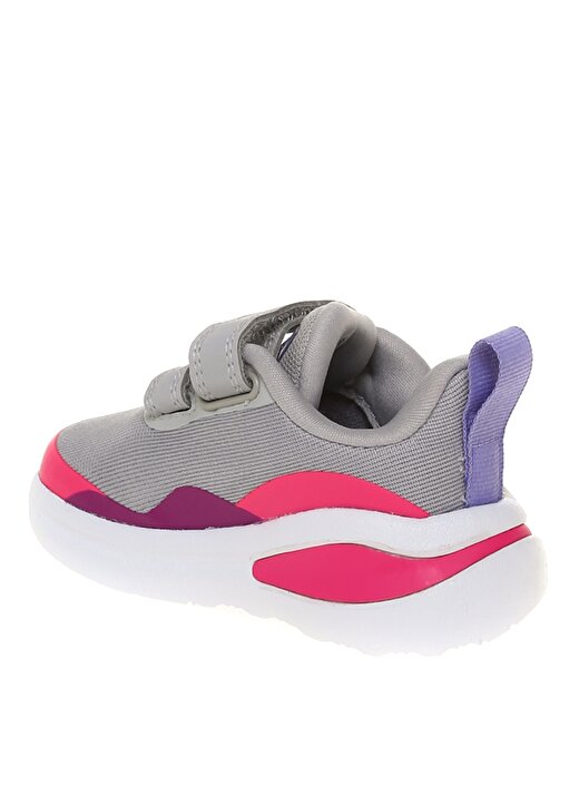 Adidas Fortarun Cf I Gri - Beyaz - Pembe Kız Çocuk Yürüyüş Ayakkabısı 2