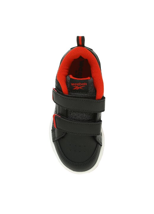 Reebok GY2623 Weebok Clasp Low Siyah - Kırmızı Bebek Yürüyüş Ayakkabısı 4