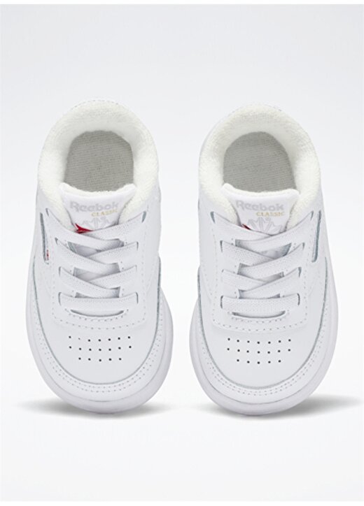 Reebok Beyaz Bebek Yürüyüş Ayakkabısı FZ2095 CLUB C 4